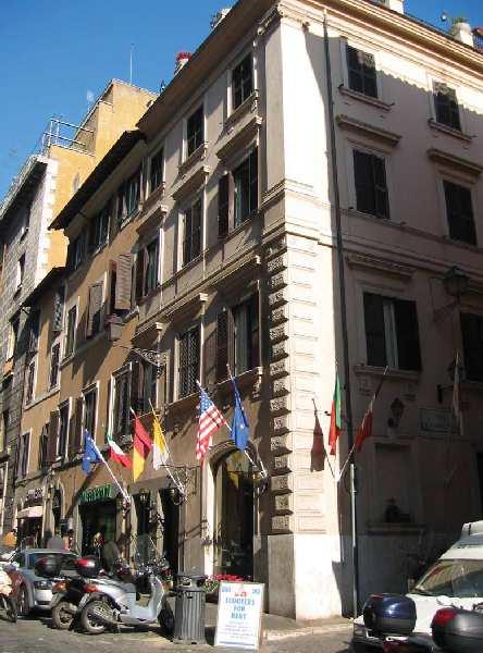 Hotel Sistina Roma Exterior foto
