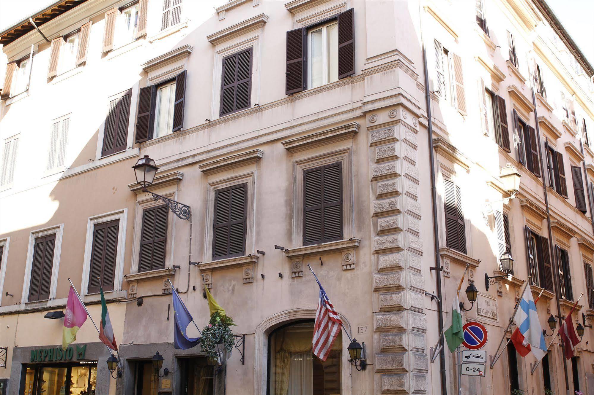 Hotel Sistina Roma Exterior foto