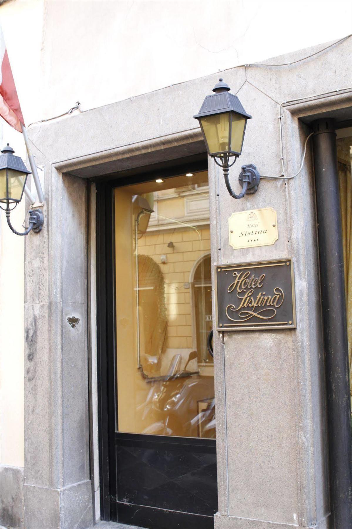 Hotel Sistina Roma Exterior foto