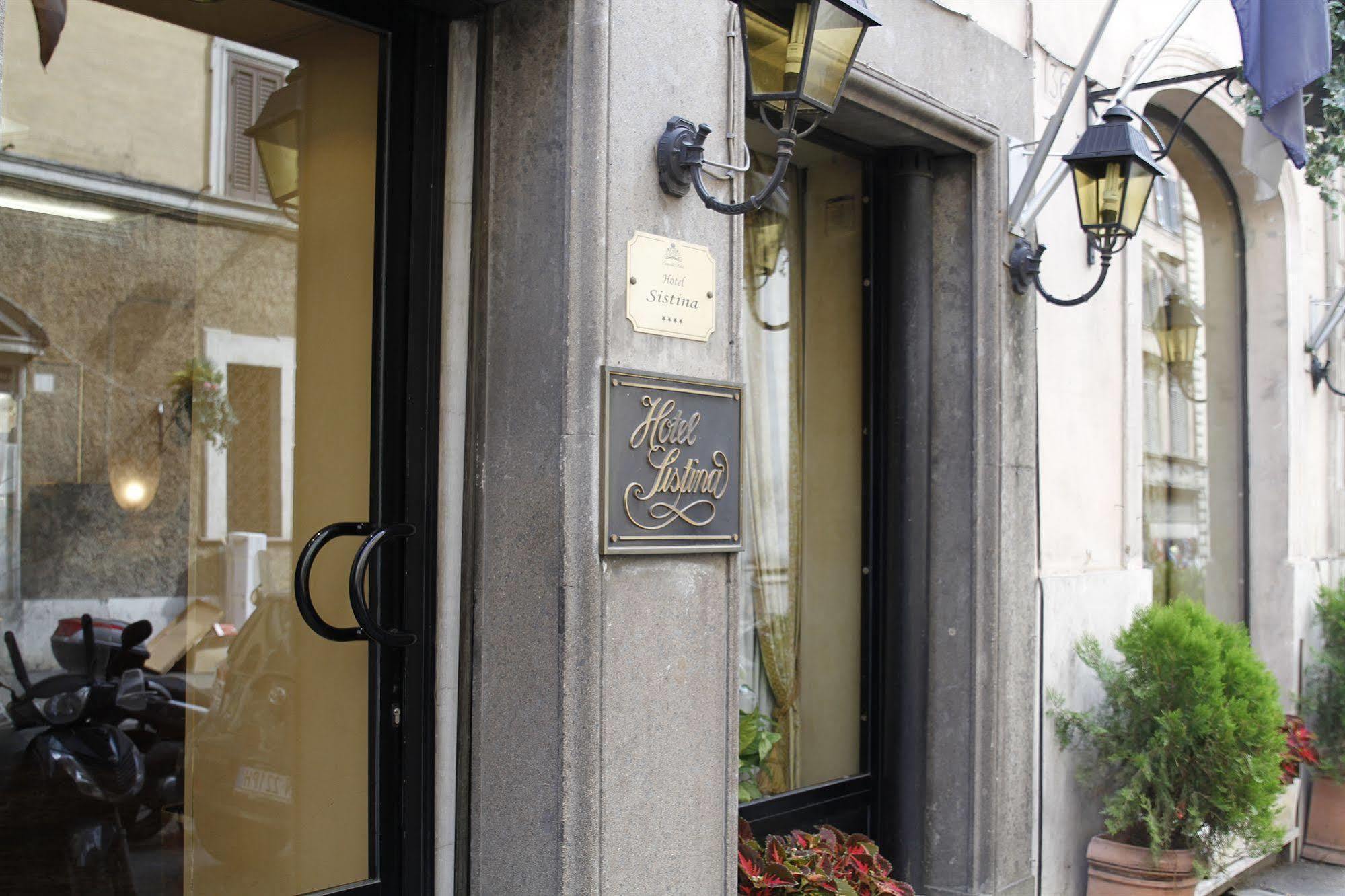 Hotel Sistina Roma Exterior foto