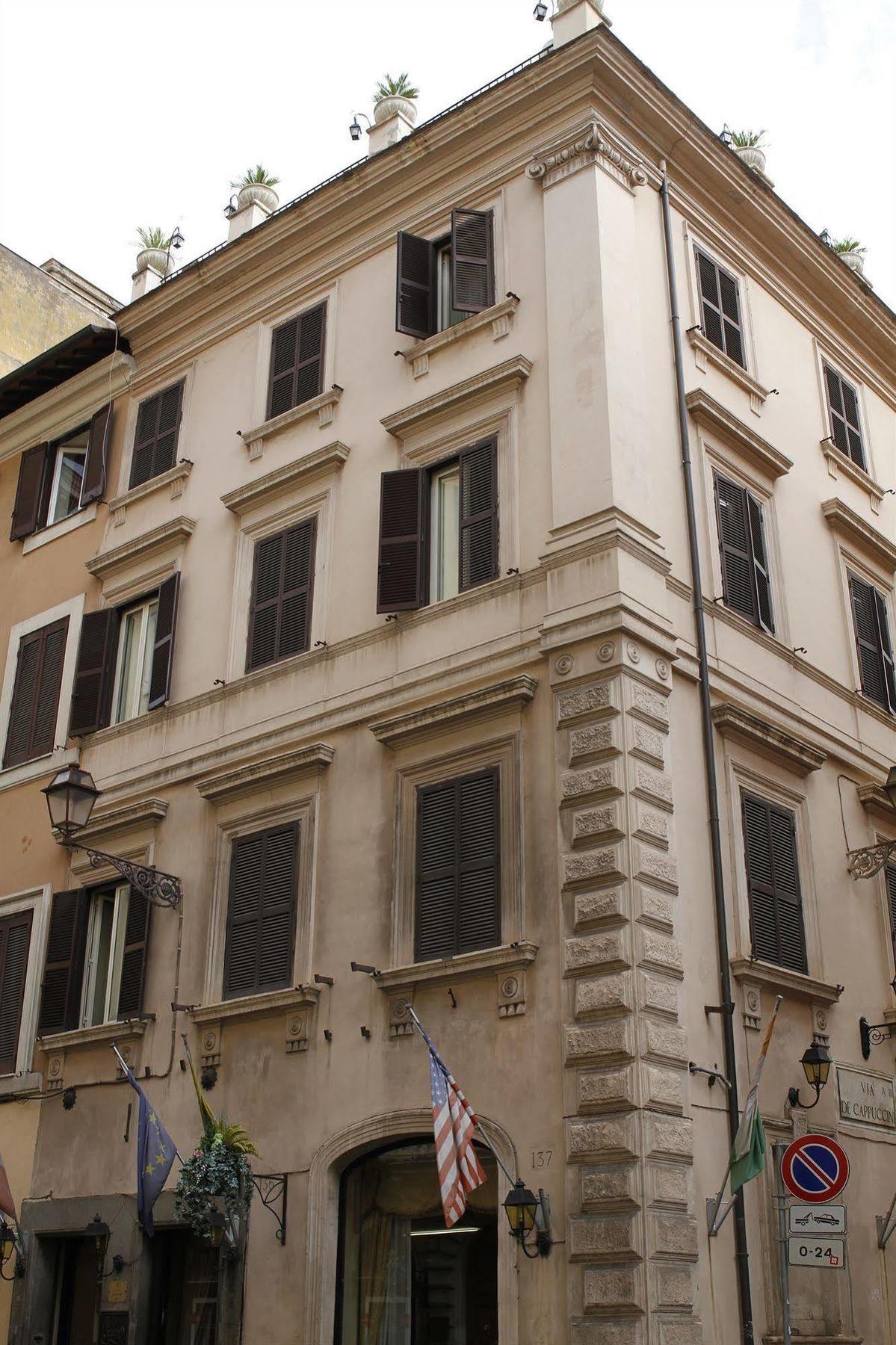 Hotel Sistina Roma Exterior foto