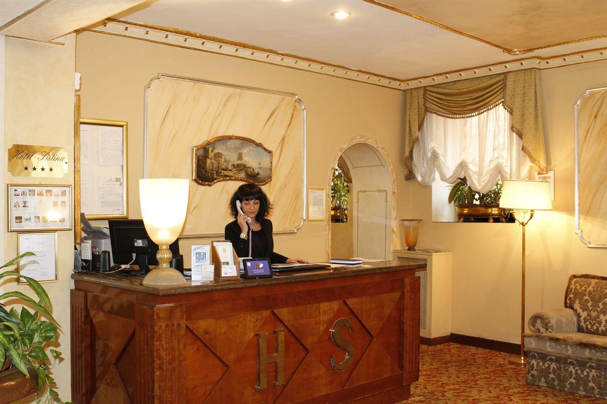Hotel Sistina Roma Exterior foto